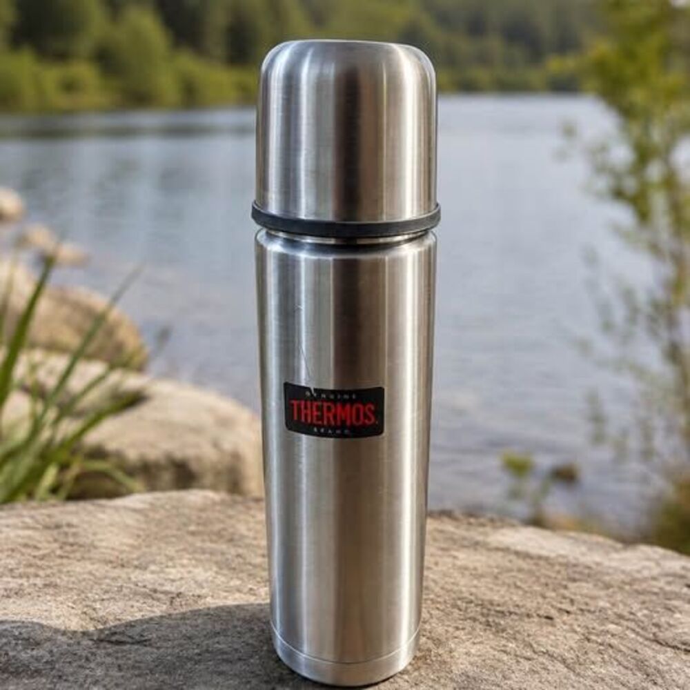 Thermos Stainless Steel Vacuum Insulated Bottle 25 oz (750 mL) – Leakproof